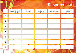 raspored sati